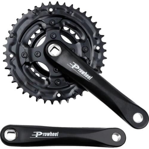 Mtb mountain bike Chainwheel Crank Set 170mm aluminum alloy 24-34-42T Bicycle square hole sprocket bicycle accessories