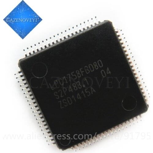 1pcs/lot LPC1758FBD80 LPC1758 LPC1754FBD80 LPC1754 LQFP-80 In Stock