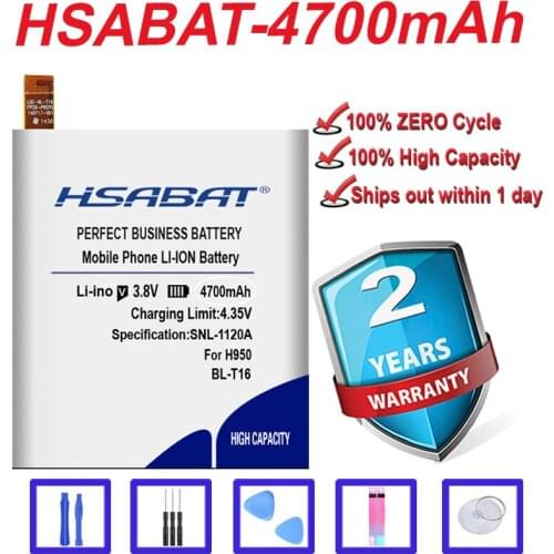 HSABAT Top Brand Larger Capacity 4400mAh BL-T19 Mobile Phone Battery BL T19 for LG Nexus 5X Battery H790 H791 H798 BLT19