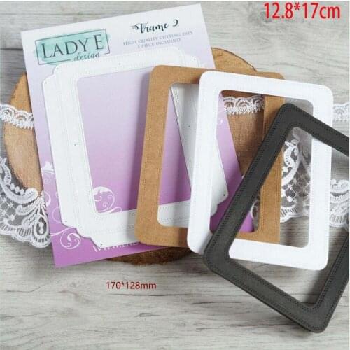 Album frame die cutting New Dies 2021 Metal Christmas Dies DIY Dies photo album cutting dies Scg new die for cutting label die