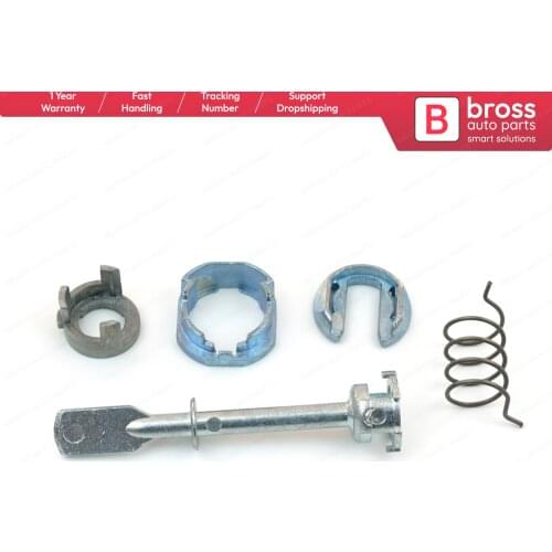 BDP36 Door Lock Barrel Cylinder 68 mm Eccentric Orbital Torsion Spring Front 6K4837223 for VW Caddy 2 Seat Cordoba Ibiza Inca 6K