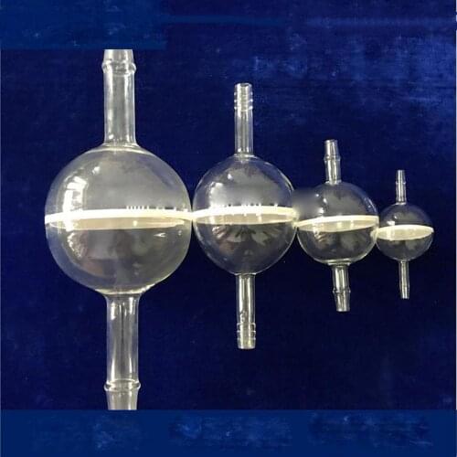 Diameter 30/65/80/100/120/150mm GG17 Glass Filter Ball Bulb Sand Core G3 Coarse 16-30 Micron Lab