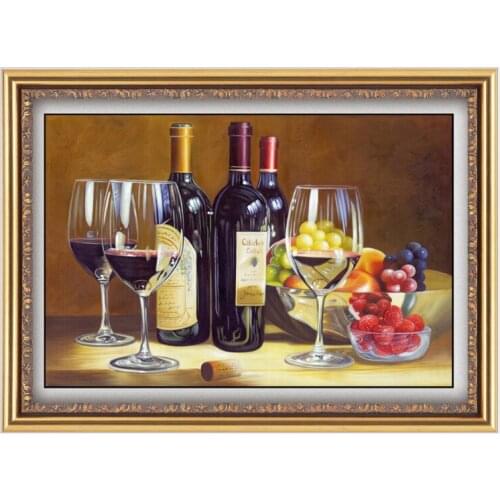 Diy 5D Diamond Painting Accessories Wine Cup Cross Stitch Crafts Round Full Mosaic Diamond Embroidery Mug Home Decor A6061