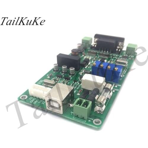 For Micro Ampere Meter UA Current Detection Card Serial Communication Positive and Negative Current Card 0-500uA-500mA Current T