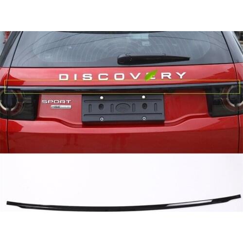 Car Rear Tail Trunk Door Strip Decoration Cover Trim Sticker For Land Rover Discovery Sport 2015-2019 Accessories