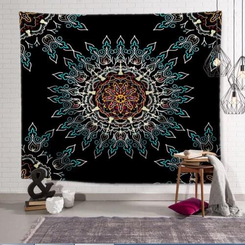 Bohemia Wall Hanging Tapestry Carpet Tablecloth Background Fabric Home Decor Bohemia Easy to Install Tapestry home use