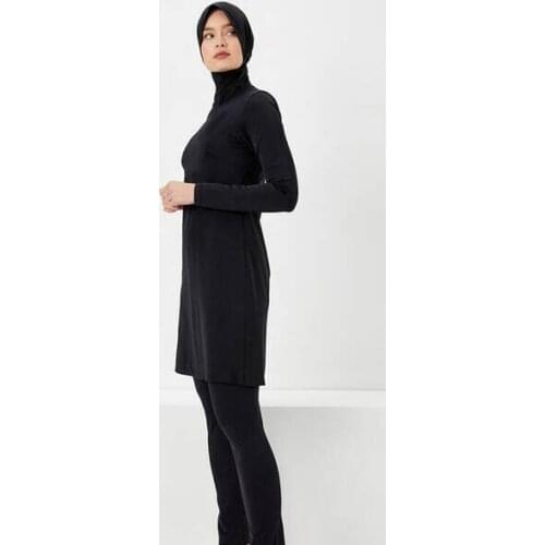 Jowl GAME H-6028 Clear Black Hijab swimwear