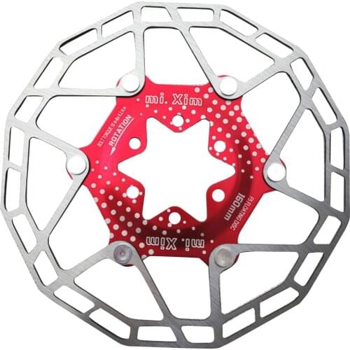 Lightweight Aluminium Alloy Floating Disc Rotor 160mm For MTB