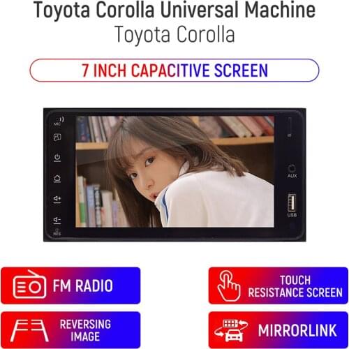 Android Car Radio Mp5 Player For Toyota Corolla Stereo Touch Screen Monitor Bluetooth Audio Video FM Transmiter Multimedia