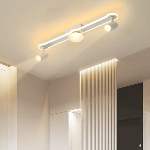 Minimalism Modern LED Ceiling lights For Bedroom Balcony Foyer Kitchen Room Bar 85-265V Lamp with Spot lights Fixtures