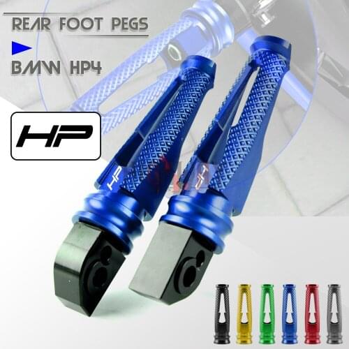 Motorcycle CNC Aluminum Rear Passenger Footrests Foot Rests Foot Pegs For BMW HP4 S1000RR S 1000 RR S 1000RR
