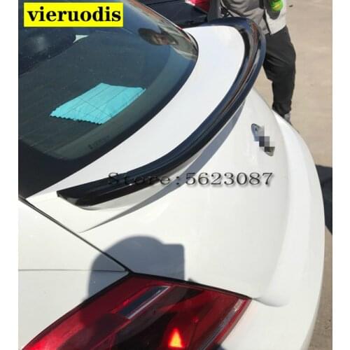 For Volkswagen Beetle GSR/G20 2013 2014 2015 2016 2017 ABS Plastic Unpainted Primer Color Rear Spoiler Trunk Wing Lip Boot Cover
