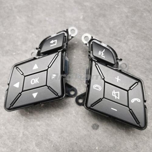 Genuine Black Pair Steering Wheel Switch Cruise Control A1725400362 A1725400262 For Mercedes-Benz SLK55 AMG C300 C350 C63 E350