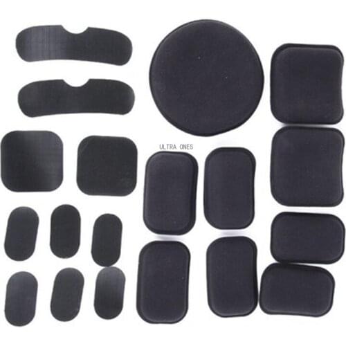 Airsoft Tactical Military Helmet Pads Hunting Cs Paintball Soft Cushion Protective Pad Kits for Fast Helmet Hunting Accessories