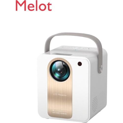 Smart Projector Home Small Dormitory Students Portable 4K Ultra HD 1080P WiFi All-in-One Mobile Phone Wireless Same Screen Home