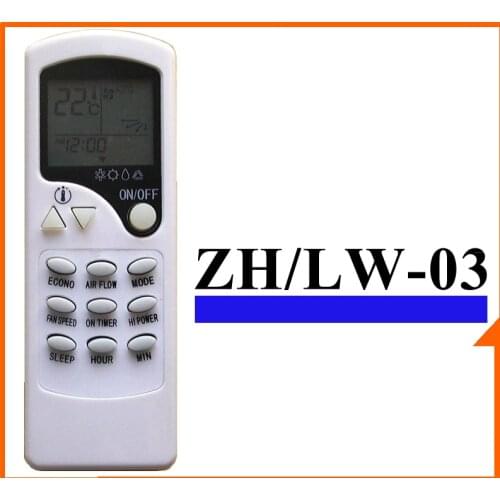 Replacement for ELGIN Air Conditioner ELGIN Remote Control Model Number ZH/LW-03