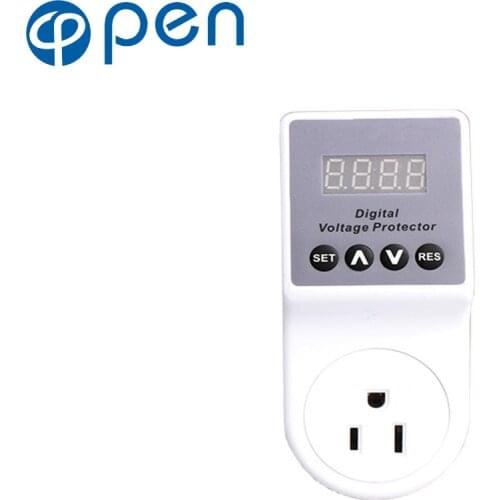 US standard socket Adjust digital display voltage protector