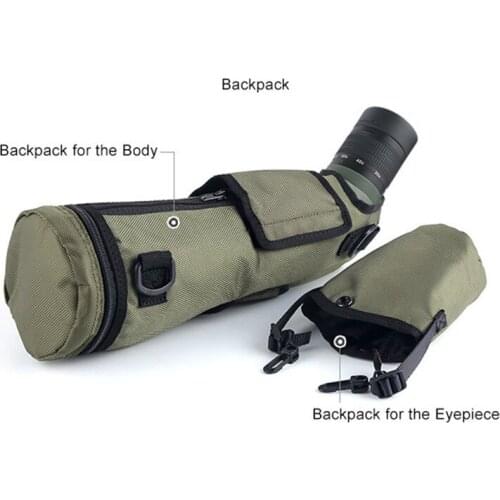 Spotting Scope Telescope 20-60x82mm Waterproof With Multi-coated Lens + BAK4 Prism For Bird Watching Viewing High Resolution