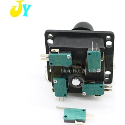 100pcs Original HAPP style Joystick 3pin Micro Switch 3 Terminals Contacts for Acade Game Machine/Accessories/Parts