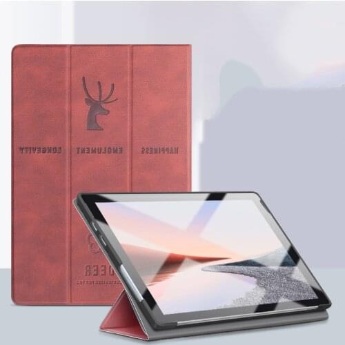 12.3 inch Fold Flip Stand Cover Protective Shell Funda for microsoft Go2 Go Pro7 Tablet Case For Microsoft Surface Pro 4 5 6 7