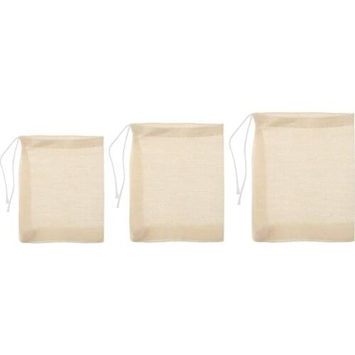 20pcs/Lot Portable Food Grade bag Empty Tea Bags with String Filter for Spice Disposable Bags Herb Loose Tea Soup Filters Teabag