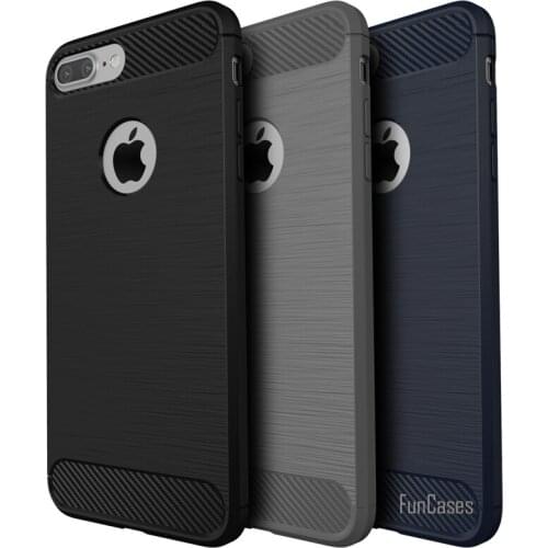 5s Luxury Soft Silicone TPU Back Cover Case for iPhone 7 7 Plus 6 6s Plus Phone Bag Anti-Knock Fundas Coque Case for iphone 5 SE