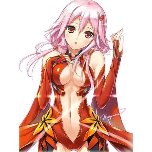 5D Diy Diamond Painting Anime Guilty Crown Embroidery Cross Stitch Handmade Mosaic Home Decor
