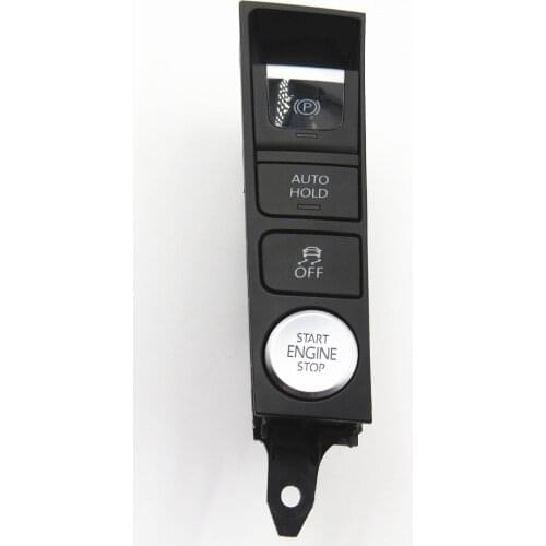1Pcs Car Auto Holder ESP OFF ASR Engine Start/Stop Switch Hand Brake Button For CC Passat B7 3AD 927 137 B 3AD927137B