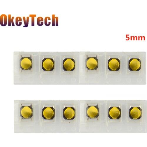 OkeyTech Touch Swicthes Car Key For Renault Megane 2 3 Koleos Scenic For Honda For Audi A4 Remote Key Buttons Switches