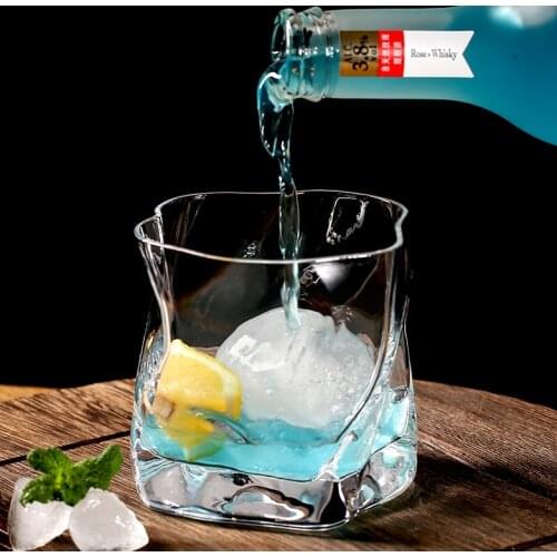 Wine Cocktail Glass Whisky Short Glass European Japanese Bar Creative Personality Whiskey Beer Glass Drinking Brandy Cup