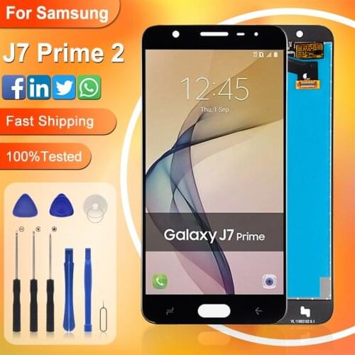 Catteny G611 Display For Samsung Galaxy J7 Prime 2 Lcd With Touch Screen Digitize J7 prime 2018 G611F Assembly Free Shipping