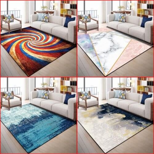 Modern style Design Rugs and Carpets for Living Room Bedroom Area Rug Doormat Decor Hallway Carpet Kitchen Antiskid Floor Mats
