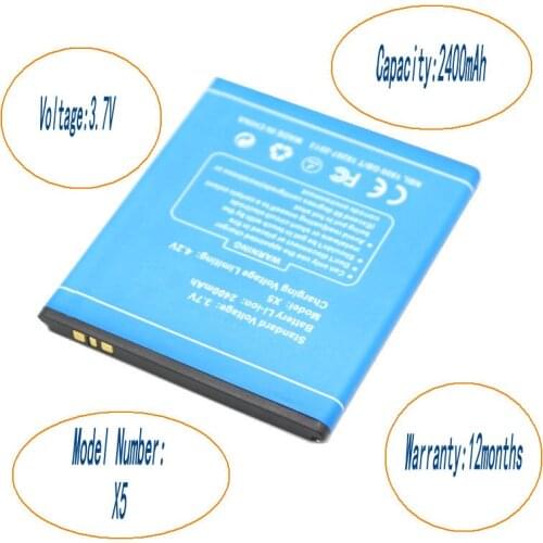 ISkyamS 10pcs/lot 2400mAh High Quality Replacement Battery for Doogee X5 X5 Pro Batterie Batterij Bateria