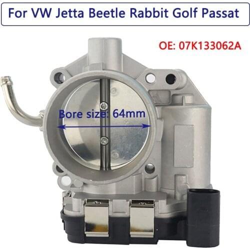 07K133062A Throttle Body Assembly for Volkswagen Jetta Beetle Rabbit Golf Passat Sportswagen Air Intake System Factory Wholesale