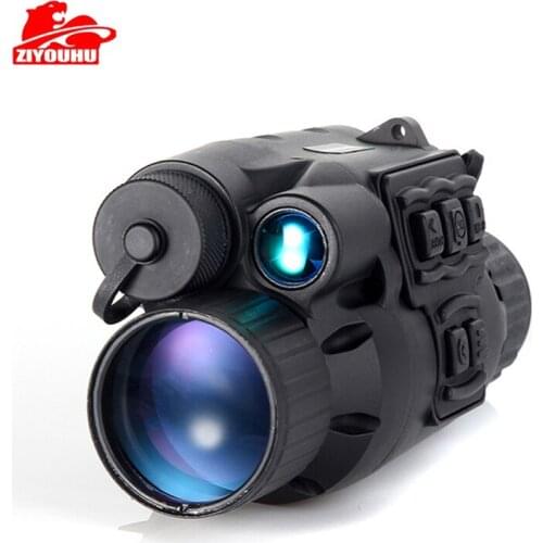 ZIYOUHU Night Vision HD 720P Infrared Scope IR LED Light Monocular Telescope 3x28Zoom Record Day and Night Use CCD Digital Scope