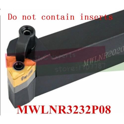 MWLNR3232P08 W-Type CNC Turning Lathe Machine Tools Lathe Cutting Tools External Turning Tool Holder 32*32*170mm
