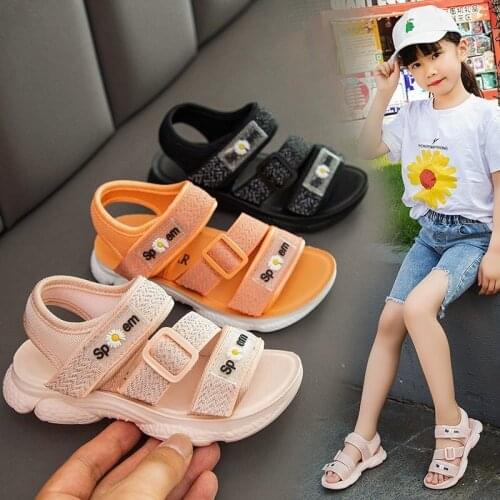 New kids shoes childrens sandals, girls' beach shoes, casual fashion boys' outdoor soft-soled lightweight student shoes