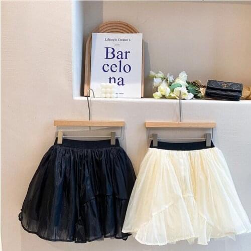 2021 new style girls skirt autumn cotton fashion girls skirts 1-7 years WS32