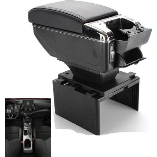 For NISSAN juke Armrest Box 2020 Universal Car Central Armrest Storage Box modification accessories 2020
