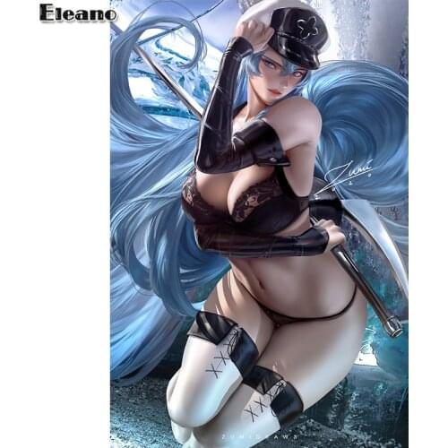 Custom print glory game Swordsman Sexy Anime girl Art Posters HD wall art Canvas Painting for living room home decor picture