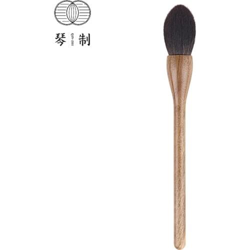 QINZHI Professional Handmade Make Up Brush B47 Tapered Highlighter Brush Soft Synthetic Fiber Makeup Brushes