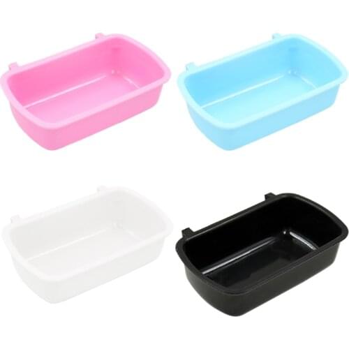 Small Pet Food Feeder Bowl Hamster Cage Hook Up Hanging Water Drinking Device Bird Pigeon Squirrel Feeding Cup