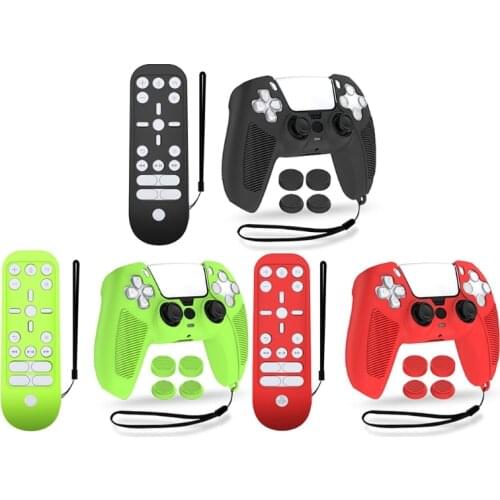 Silicone Remote Control Protective Skin Thumbstick Joystick Cover for PS5 H054