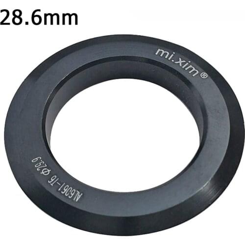 Bicycle Tapered Fork Washer For 28.6mmFront Fork Open Crown Race Replacement Headset Base Ring Bike Sports