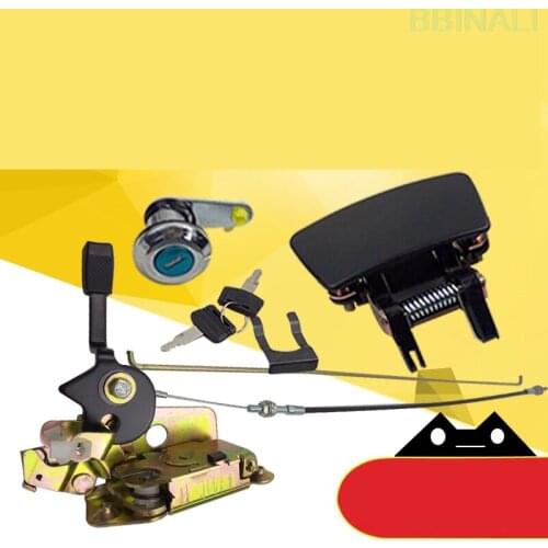 For HITACHI ZX ZAX60/70 EX Excavator inner and outer handle cab door lock assembly lock cylinder excavator accessories