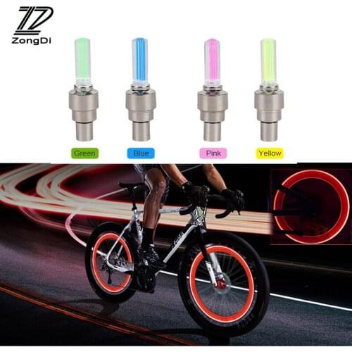 ZD Cool Car Motorcycle Tyres Valve Covers Light For Audi A4 B7 B5 A6 C6 Q5 Honda Civic 2006-2011 Fit Accord CRV Volvo S60 V70