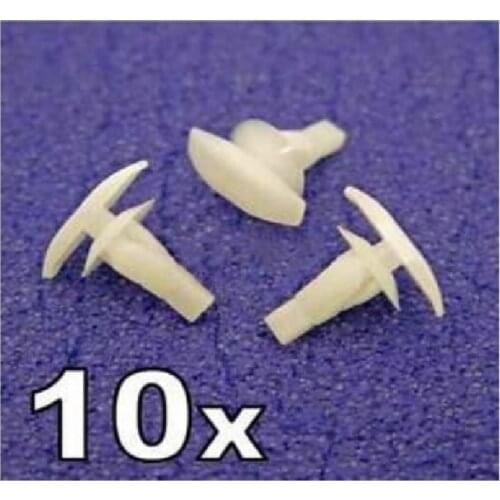 10x 6mm Weatherstrip & Rubber Door Seal Clips- Fits For Mitsubishi Shogun Pajero etc
