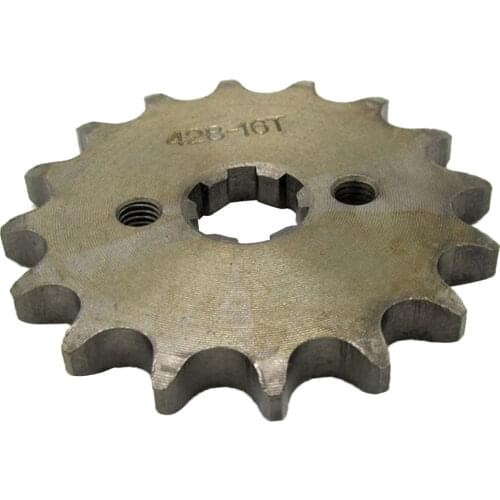 16T 428 Chain/Pitch Front Sprocket Cog Pit/Trail/Dirt bike ATV Quad 17mm
