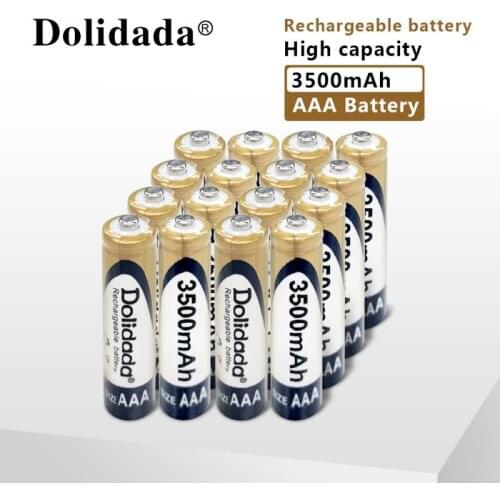 2-20pcs 1.2v NIMH AAA Battery 3500mah Rechargeable Battery ni-mh batteries AAA battery rechargeable for Remote Control Toy