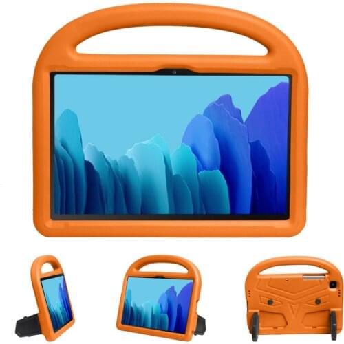 Kids Hand-held Shockproof EVA Stand Case For Samsung Galaxy Tab A7 10.4 inch 2020 SM T500 T505 SM-T505 Full Body Children Case